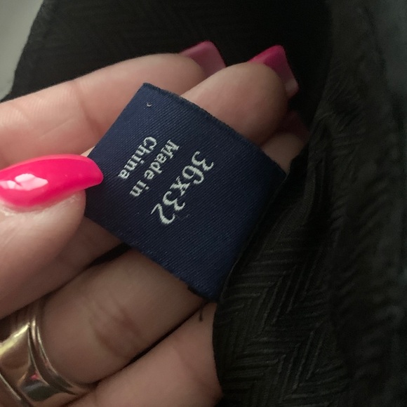 Men’s 36x32 Croft & Barrow Men's Black Dress Pants - Picture 3 of 5